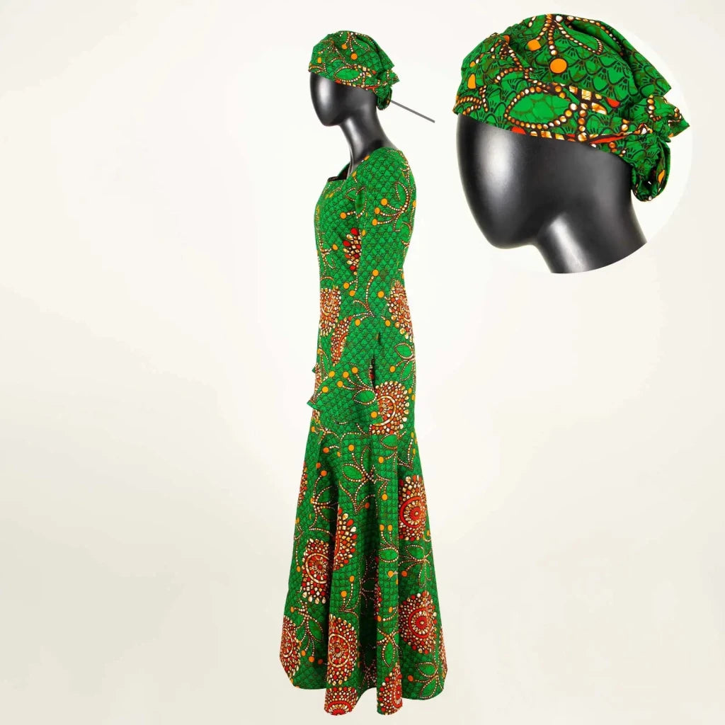 African Dresses for Women – Dashiki Ankara Print Dress - Free Delivery Worldwide only at Flexi Africa