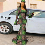 African Dresses for Women – Dashiki Ankara Print Dress - Free Delivery Worldwide only at Flexi Africa