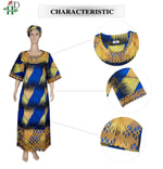 African Embroidered Boubou Dress for Women – Traditional Kaftan Abaya Robe - Free Delivery Worldwide only at Flexi Africa