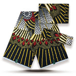 African Fabrics Wax 100% Cotton Wax Prints Good Quality Wax Loincloth For Women Dress 6 Yards