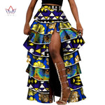 African High - Waist Cupcake Skirt – Bazin Riche Summer Statement Skirt for Women - Free Delivery Worldwide only at Flexi Africa