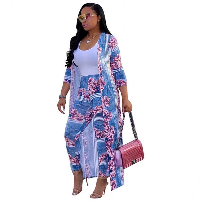 African Inspired Fashion Statement: Vibrant Tie Dye Print 2PC Set for Women - Flexi Africa - Flexi Africa offers Free Delivery Worldwide - Vibrant African traditional clothing showcasing bold prints and intricate designs