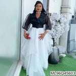 African - Inspired Plus Size Elegant Maxi Dress – Sweet & Spicy Color - Block Style - Free Delivery Worldwide only at Flexi Africa
