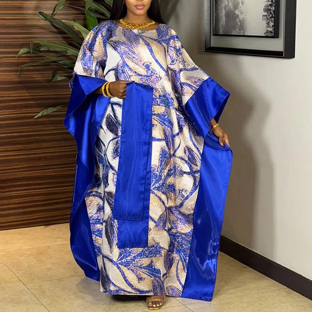 African Luxury Mother of Bride Evening Dress - Free Delivery Worldwide only at Flexi Africa
