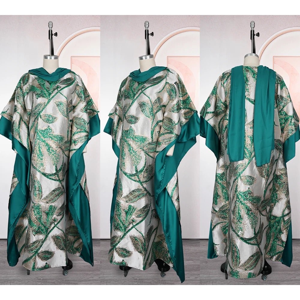 African Luxury Mother of Bride Evening Dress - Free Delivery Worldwide only at Flexi Africa