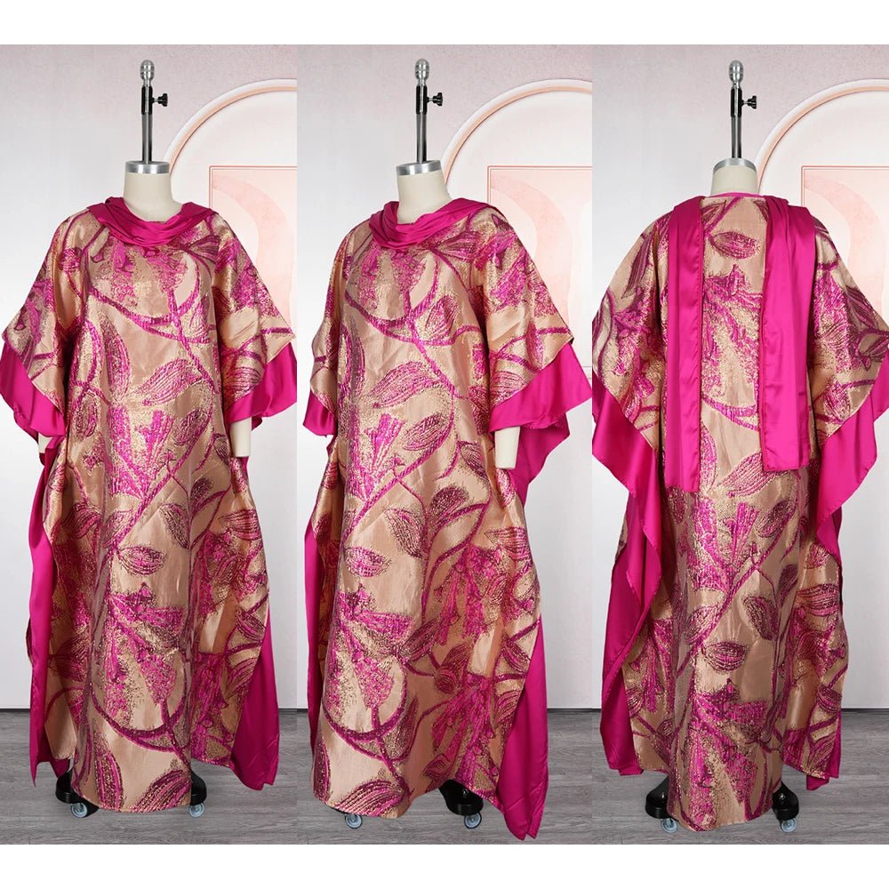 African Luxury Mother of Bride Evening Dress - Free Delivery Worldwide only at Flexi Africa