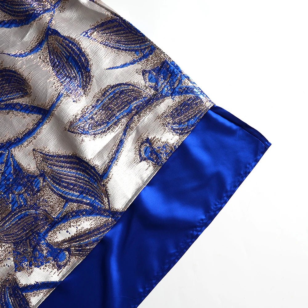 African Luxury Mother of Bride Evening Dress - Free Delivery Worldwide only at Flexi Africa