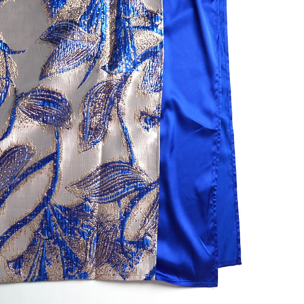 African Luxury Mother of Bride Evening Dress - Free Delivery Worldwide only at Flexi Africa