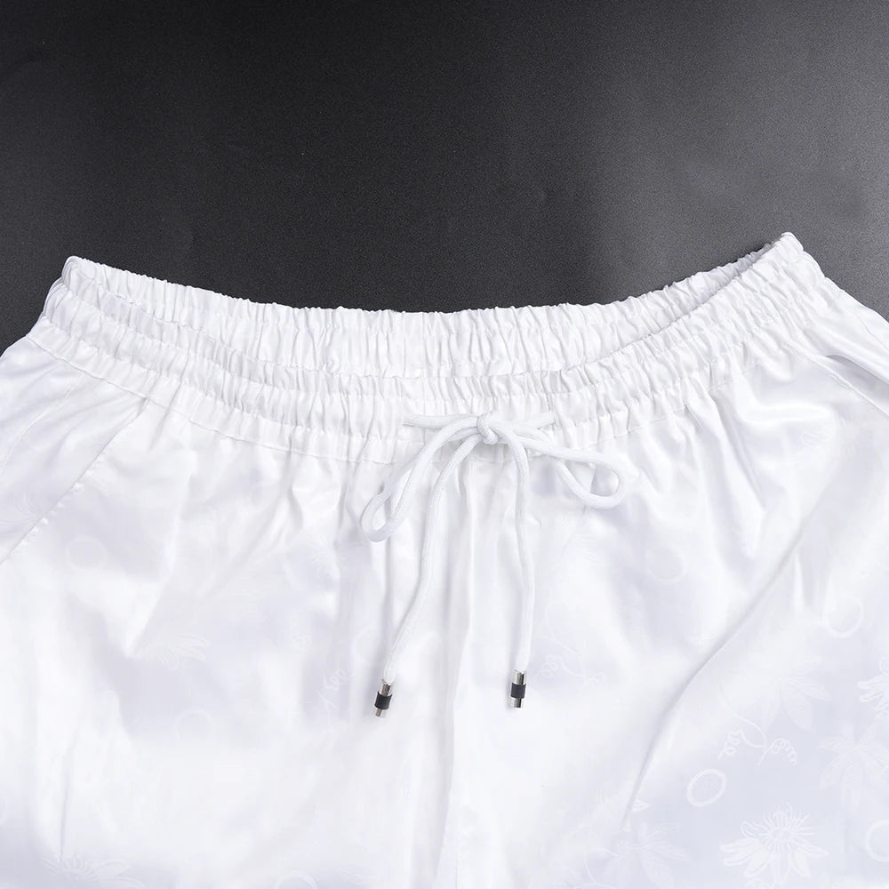 Step into timeless elegance with this African Men’s White 3PC Bazin Riche Outfit, a refined traditional clothing set designed