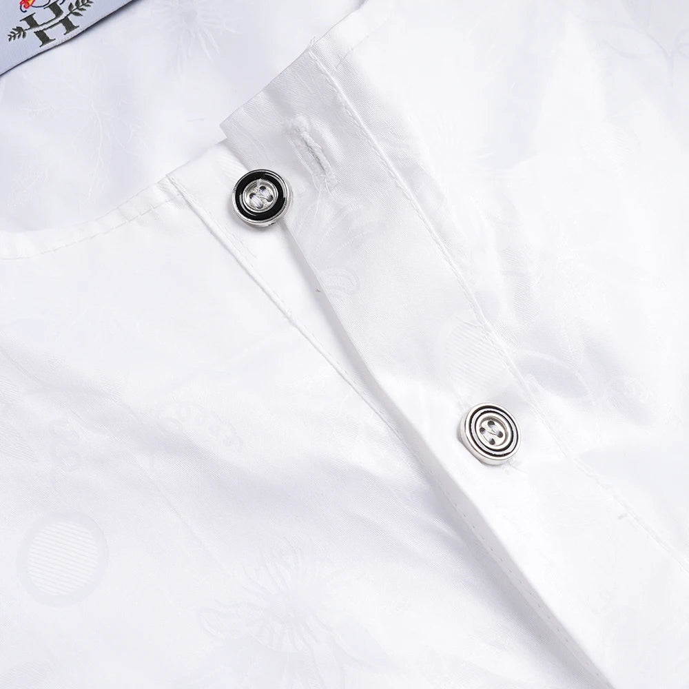 Step into timeless elegance with this African Men’s White 3PC Bazin Riche Outfit, a refined traditional clothing set designed