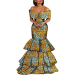 African Print Dress for Women – Elegant Dashiki Party & Wedding Outfit - Free Delivery Worldwide only at Flexi Africa