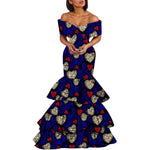 African Print Dress for Women – Elegant Dashiki Party & Wedding Outfit - Free Delivery Worldwide only at Flexi Africa