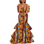 African Print Dress for Women – Elegant Dashiki Party & Wedding Outfit - Free Delivery Worldwide only at Flexi Africa