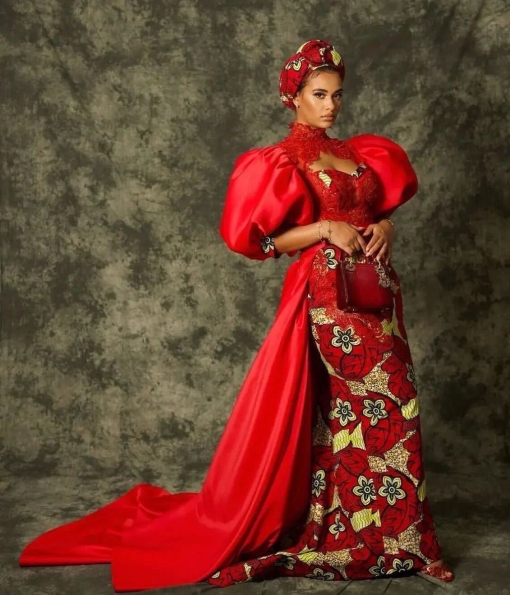 African prom dress, Ankara wedding gown, Ankara gown - Flexi Africa - Free Delivery Worldwide only at www.flexiafrica.com