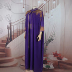 African Rhinestone Two-Piece Cape Dress | Luxury Women's Elegant Gown - Free Delivery Worldwide only at Flexi Africa
