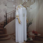 African Rhinestone Two-Piece Cape Dress | Luxury Women's Elegant Gown - Free Delivery Worldwide only at Flexi Africa