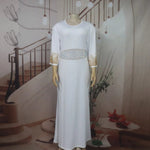African Rhinestone Two-Piece Cape Dress | Luxury Women's Elegant Gown - Free Delivery Worldwide only at Flexi Africa