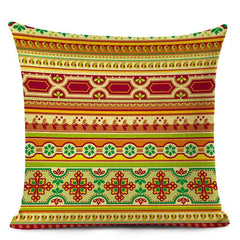 African Style Cushion Cover Tribal Ethnic Geometric Pattern Decorative Linen Pillow Case Cover for Sofa Home Decor - Flexi Africa - Flexi Africa offers Free Delivery Worldwide - Vibrant African traditional clothing showcasing bold prints and intricate designs