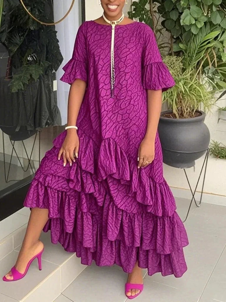 loose fitting african dresses African Dress with Pockets