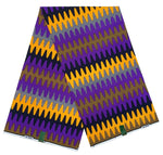 African Wax Fabric Black & White – 100% Cotton Wax Print Pagne, 6 Yards - Free Delivery Worldwide only at Flexi Africa