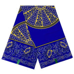 African Wax Fabric Black & White – 100% Cotton Wax Print Pagne, 6 Yards - Free Delivery Worldwide only at Flexi Africa