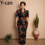 African Women Zipper Top & Slim Fit Skirt Set - Free Delivery Worldwide only at Flexi Africa