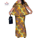 African Women’s 2PC Mermaid Skirt Set – Short Sleeve Top & Ankle-Length Party Outfit - Free Delivery Worldwide only at Flexi Africa