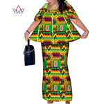 African Women’s 2PC Mermaid Skirt Set – Short Sleeve Top & Ankle-Length Party Outfit - Free Delivery Worldwide only at Flexi Africa