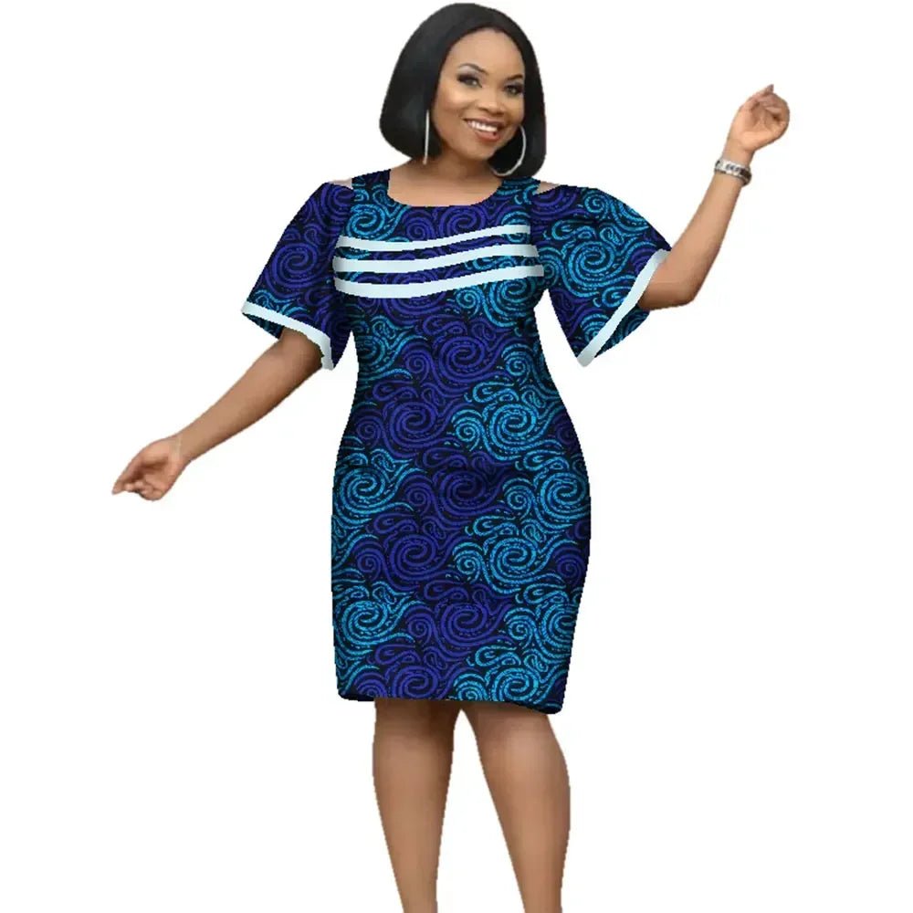 pencil dress short sleeve The Deborah - Short Sleeved Pleated Pencil Dress