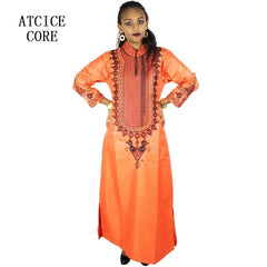 African Women's Kaftan Dress – Embroidered Long Dress Without Scarf - Free Delivery Worldwide only at Flexi Africa