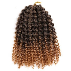 Afro Kinky Twist Crochet Braids Synthetic Curly Braiding Hair Extension - Flexi Africa - Flexi Africa offers Free Delivery Worldwide - Vibrant African traditional clothing showcasing bold prints and intricate designs