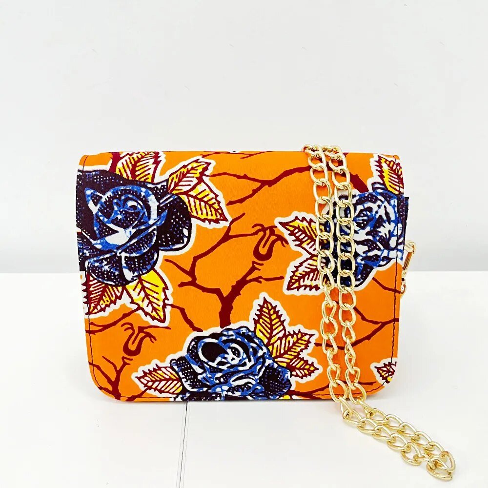 Ankara Print Mini Bag: High-Quality African Fashion Statement - Flexi Africa - Free Delivery at www.flexiafrica.com