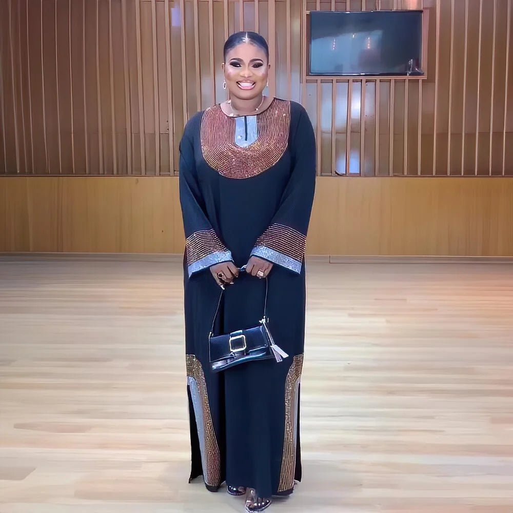 Best - Selling African Mother Robe for Women – Traditional Elegant Evening Dress - Free Delivery Worldwide only at Flexi Africa