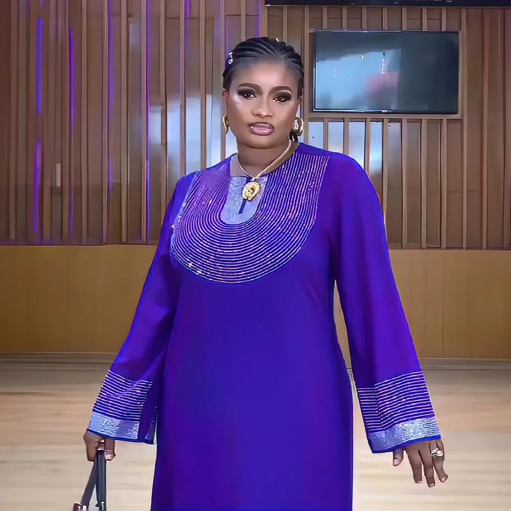 Best - Selling African Mother Robe for Women – Traditional Elegant Evening Dress - Free Delivery Worldwide only at Flexi Africa