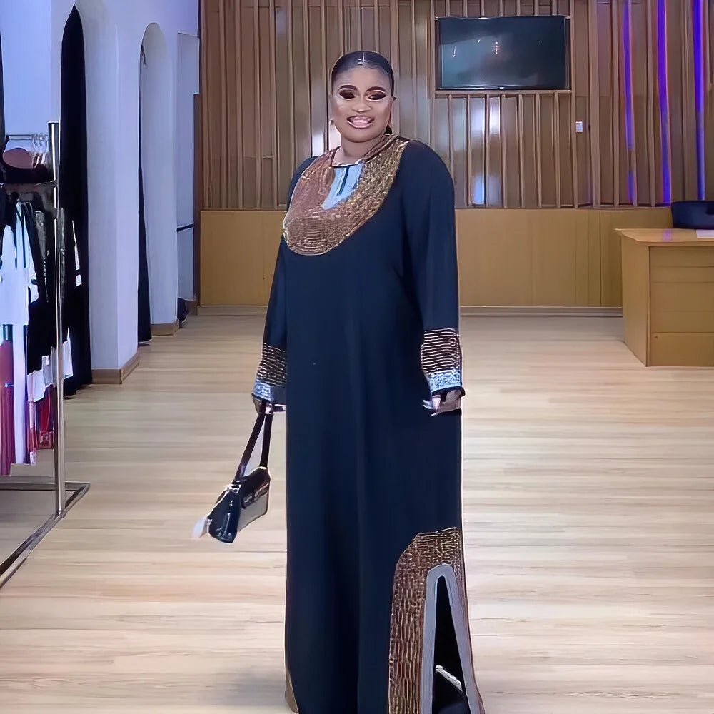 Best - Selling African Mother Robe for Women – Traditional Elegant Evening Dress - Free Delivery Worldwide only at Flexi Africa