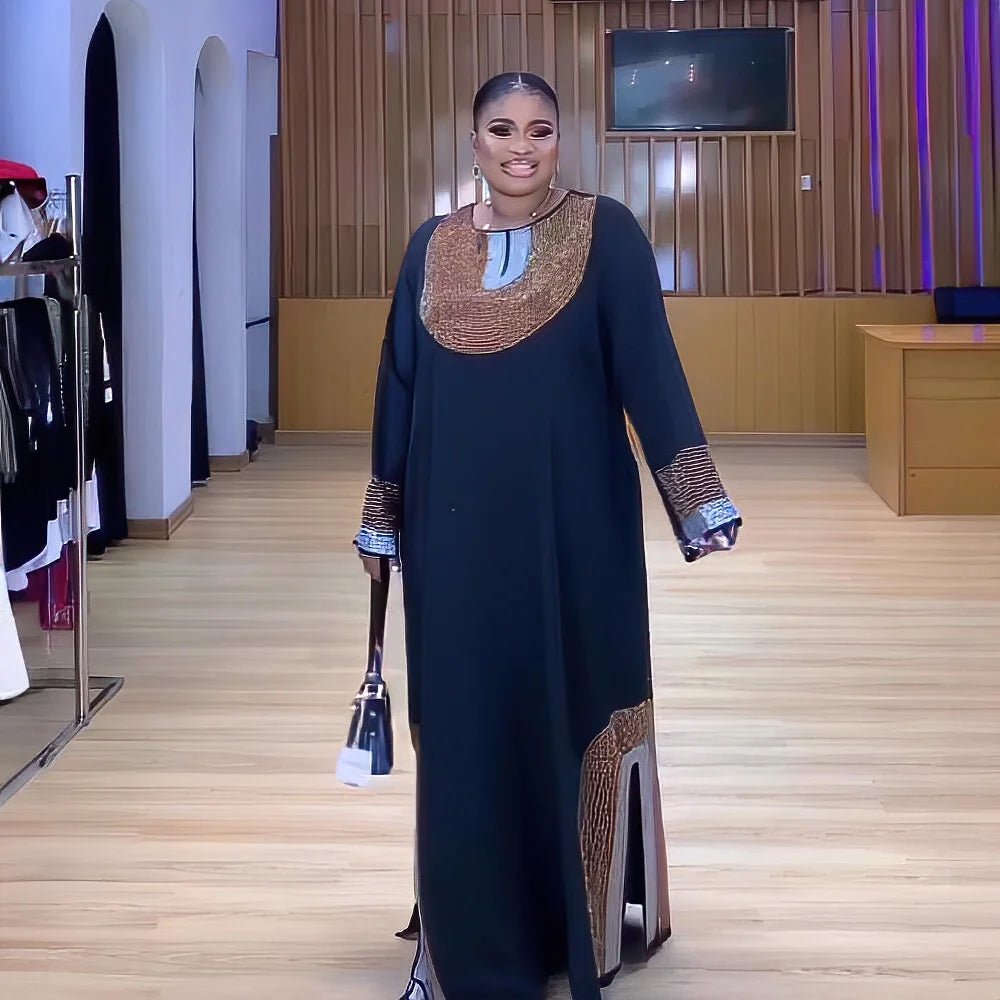 Best - Selling African Mother Robe for Women – Traditional Elegant Evening Dress - Free Delivery Worldwide only at Flexi Africa