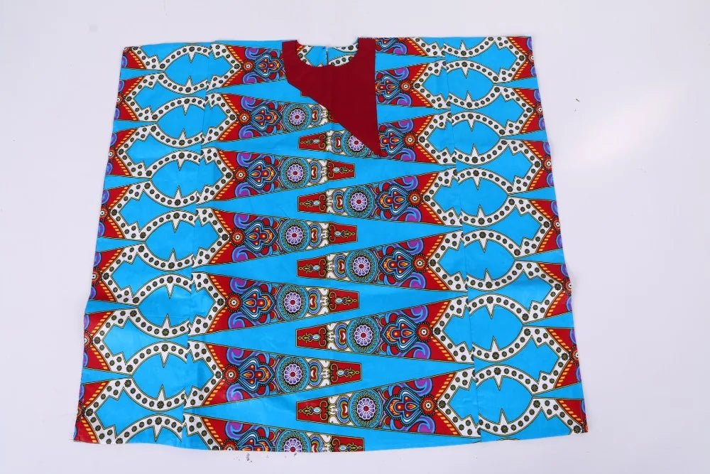 Boys' African-Print Tunic, Trousers & Hat Outfit - Free Delivery Worldwide only at Flexi Africa