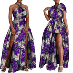 Convertible African Boho Maxi Dress – Multiway Wrap Bandage Style Party & Bridesmaid Gown - Free Delivery Worldwide only at Flexi Africa