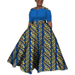 Dashiki African Dress for Women – Colorful Ankle - Length Dress for Daily Wear & Weddings (Sizes S–6XL) - Free Delivery Worldwide only at Flexi Africa