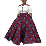 Dashiki African Dress for Women – Colorful Ankle - Length Dress for Daily Wear & Weddings (Sizes S–6XL) - Free Delivery Worldwide only at Flexi Africa