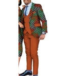 Dashiki African Men’s 3PC Suit Set – Traditional Party & Formal Clothing - Free Delivery Worldwide only at Flexi Africa