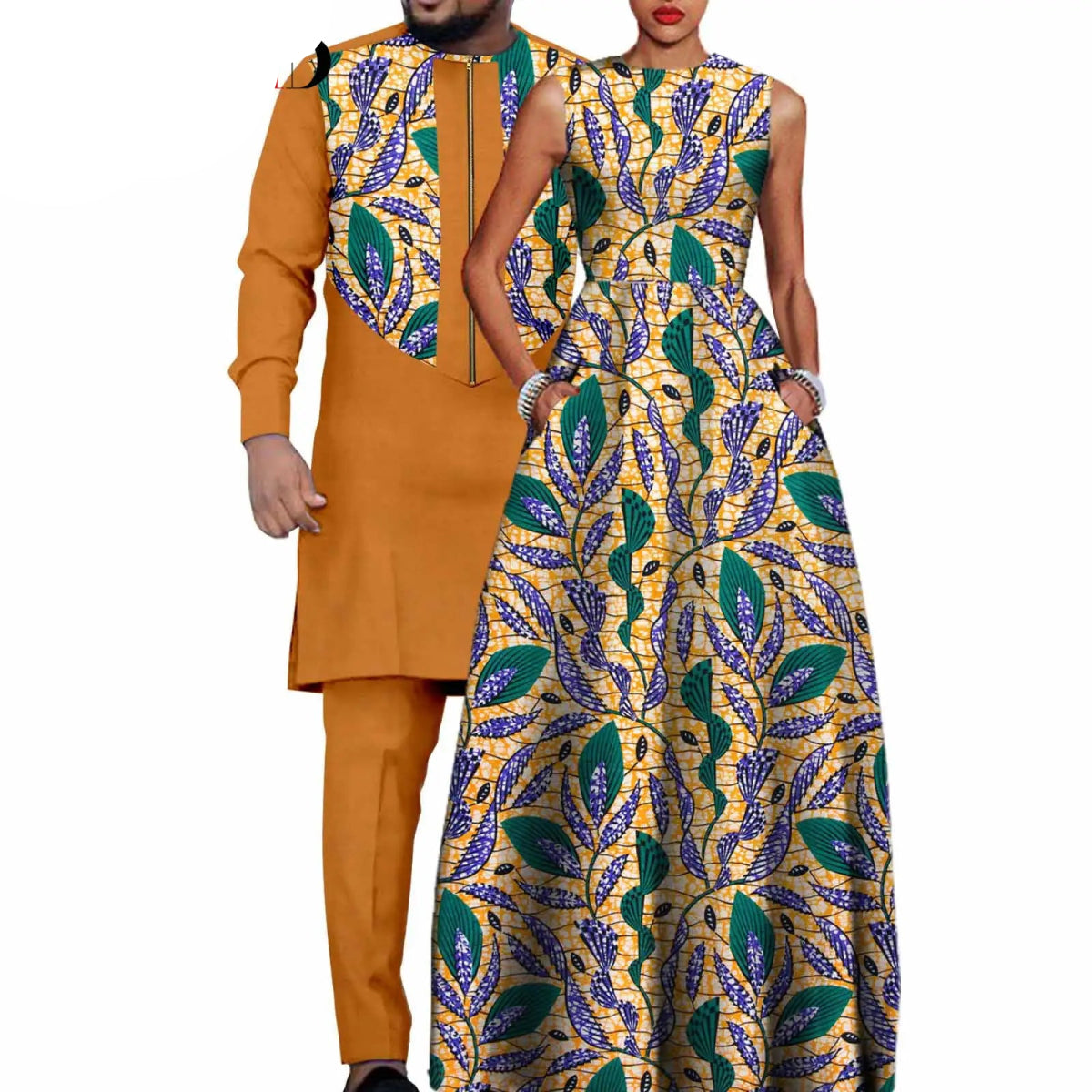 Matching Pair - African Clothing for Women and Men Flexi Africa Matching Pair - African Clothing for Women and Men Flexi Africa