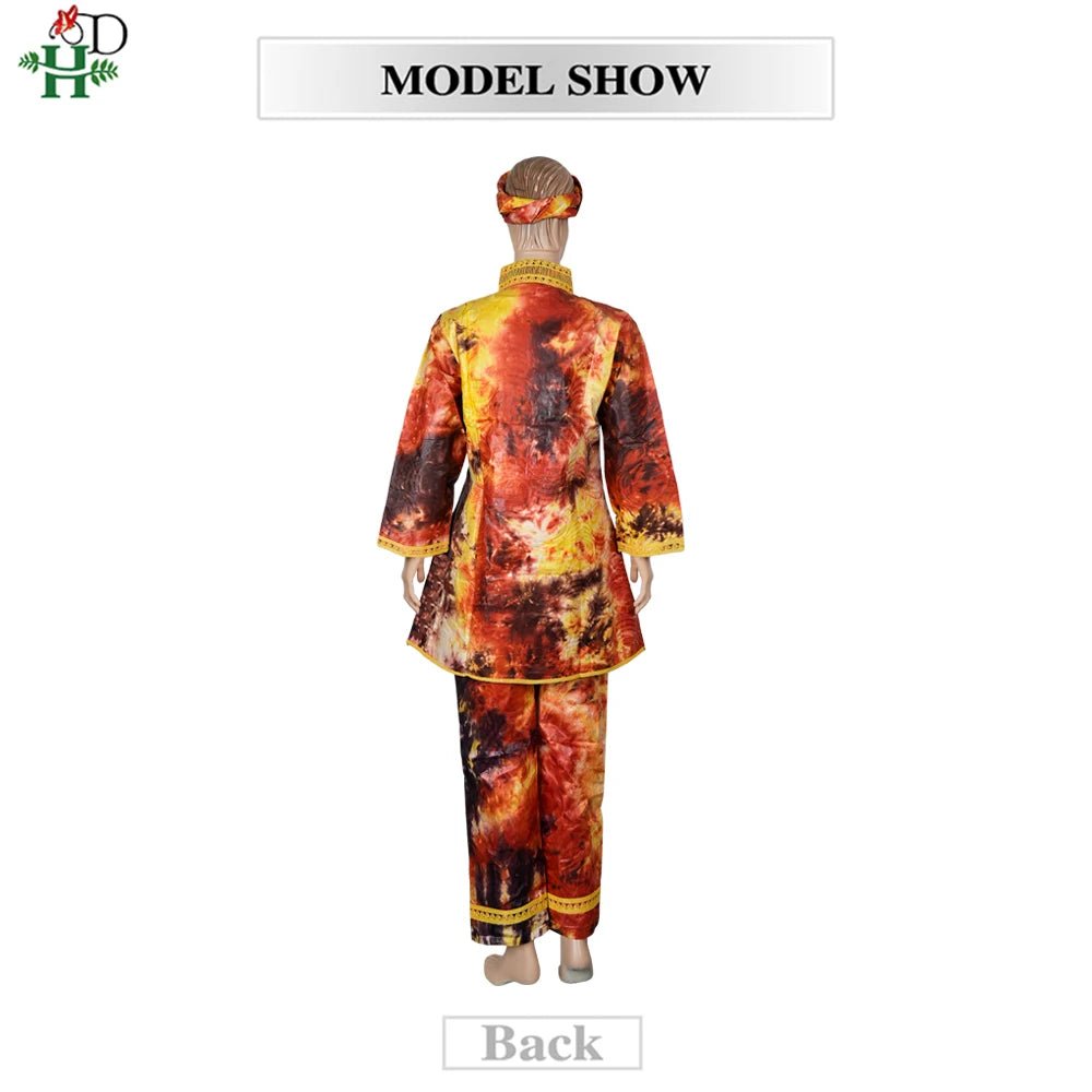 Designer Ankara 2PC Set for Women – Traditional Nigerian Party Outfit - Free Delivery Worldwide only at Flexi Africa