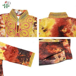 Designer Ankara 2PC Set for Women – Traditional Nigerian Party Outfit - Free Delivery Worldwide only at Flexi Africa