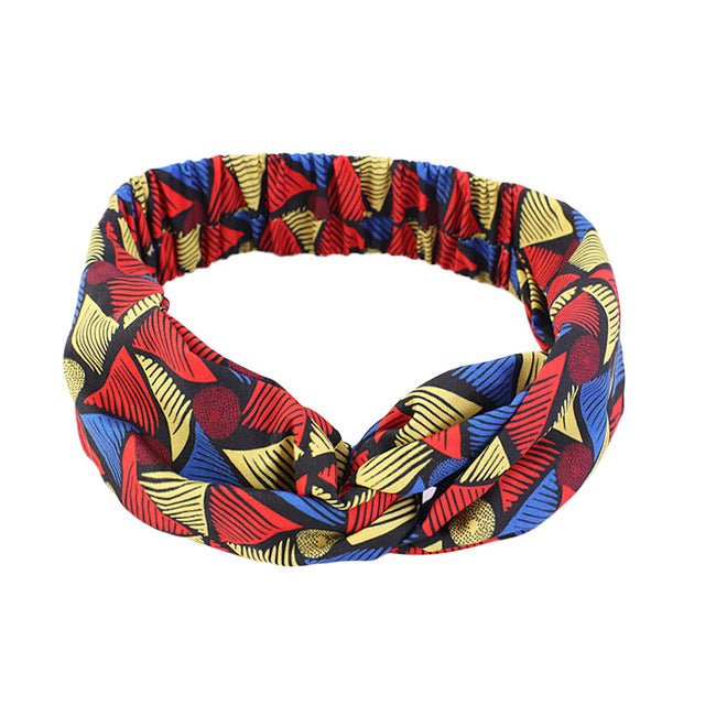Effortlessly chic: Elevate your style with Flexi Africa's African Print Headband for Women. Enjoy Free Worldwide Delivery!