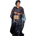 Experience timeless elegance and modesty with this stunning Black African Embroidered Abaya Dress, beautifully for women