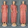 Elegant Bazin Riche African Maxi Dress for Women – Casual Loose Fit Traditional Fashion Gown - Free Delivery Worldwide only at Flexi Africa