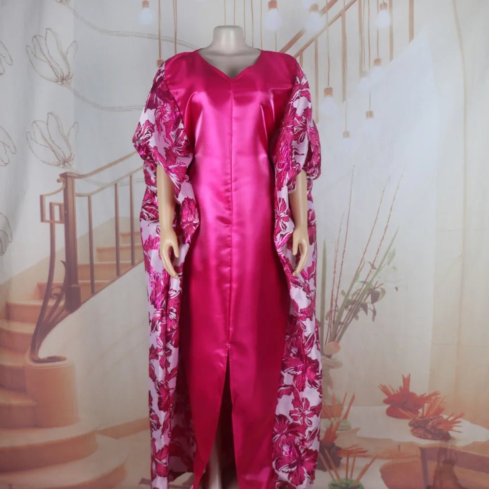Elegant Modern African Long Dress for Women – Luxury Trending Fashion Gown - Free Delivery Worldwide only at Flexi Africa