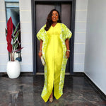Elegant Modern African Long Dress for Women – Luxury Trending Fashion Gown - Free Delivery Worldwide only at Flexi Africa