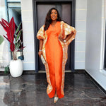 Elegant Modern African Long Dress for Women – Luxury Trending Fashion Gown - Free Delivery Worldwide only at Flexi Africa